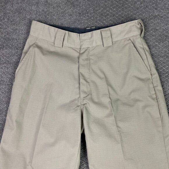 Blauer Recruit Pants Mens 30 Measures 29.5 x 30.75 Silver Tan Khaki Ripstop 8860 - Picture 2 of 12